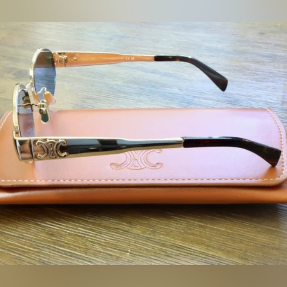 Celine Triomphe Metal 01 Sunglasses - Picture 5 of 6